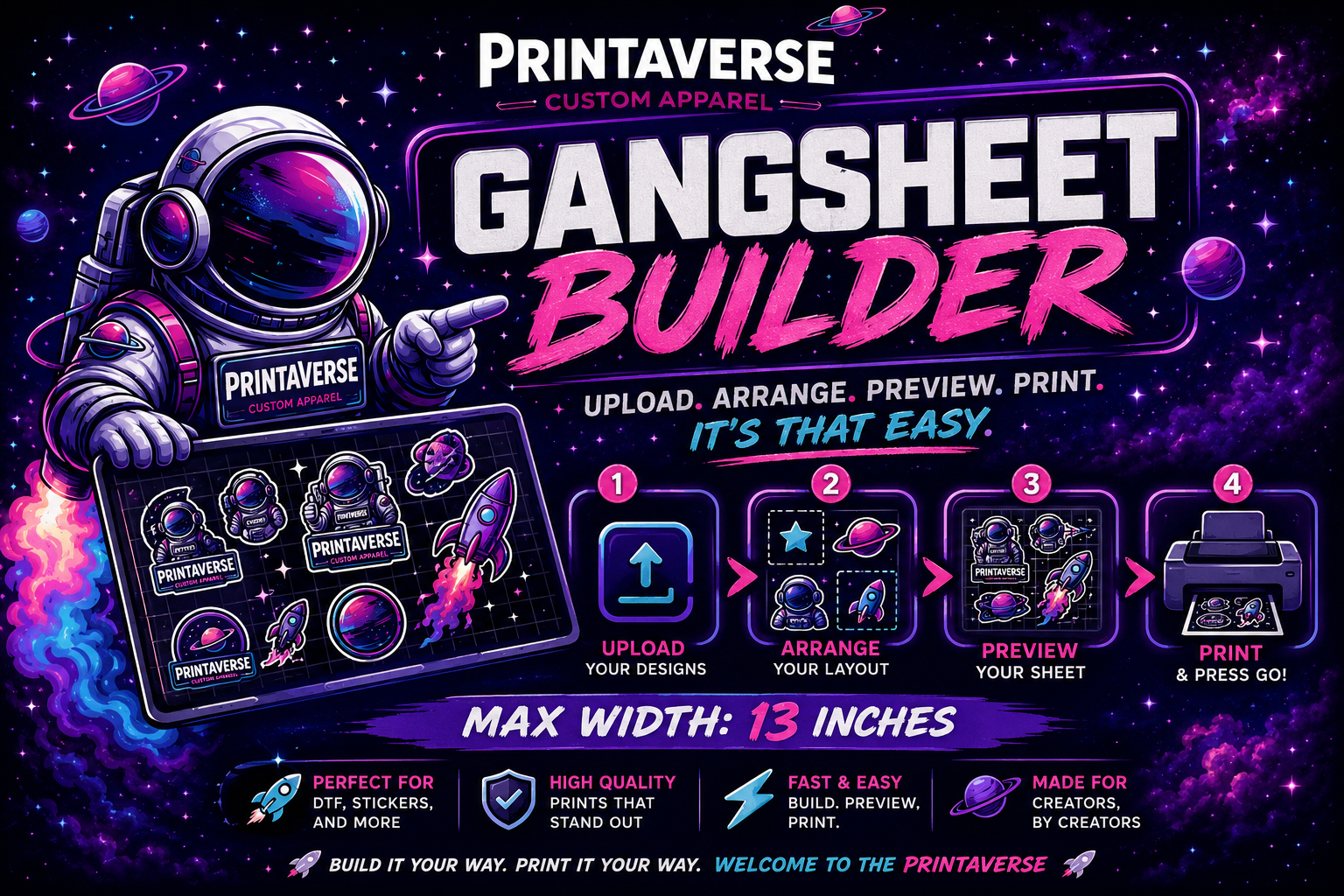 Custom Gang Sheet