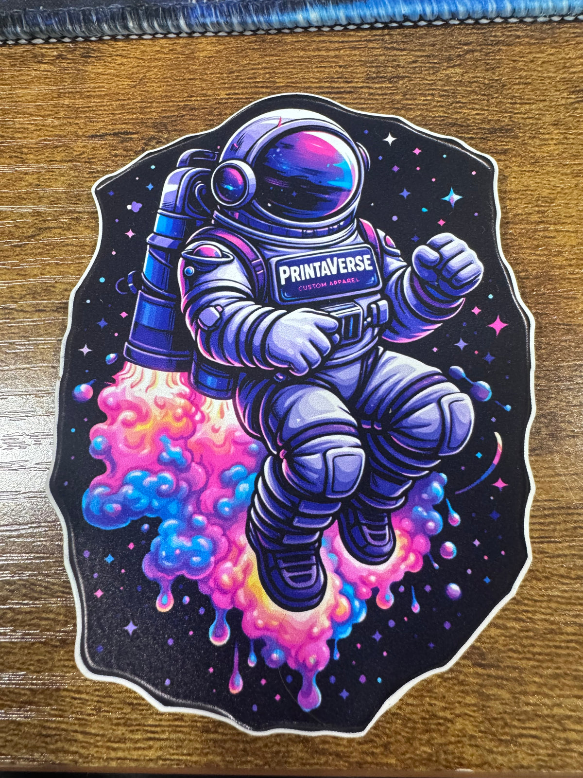 Custom vinyl stickers printed by Printaverse