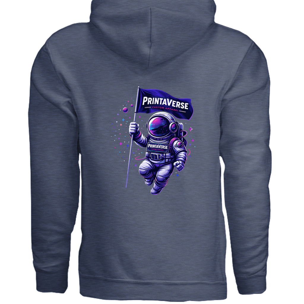 Heather Sport Dark Navy - G185 - BACK