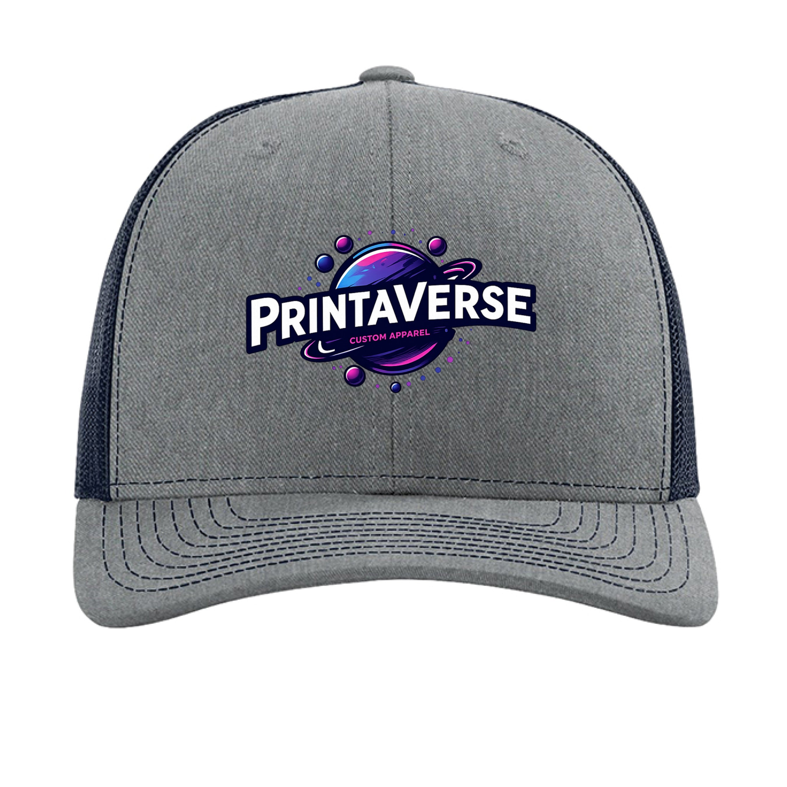 Heather Grey/ Navy - 112 - FRONT