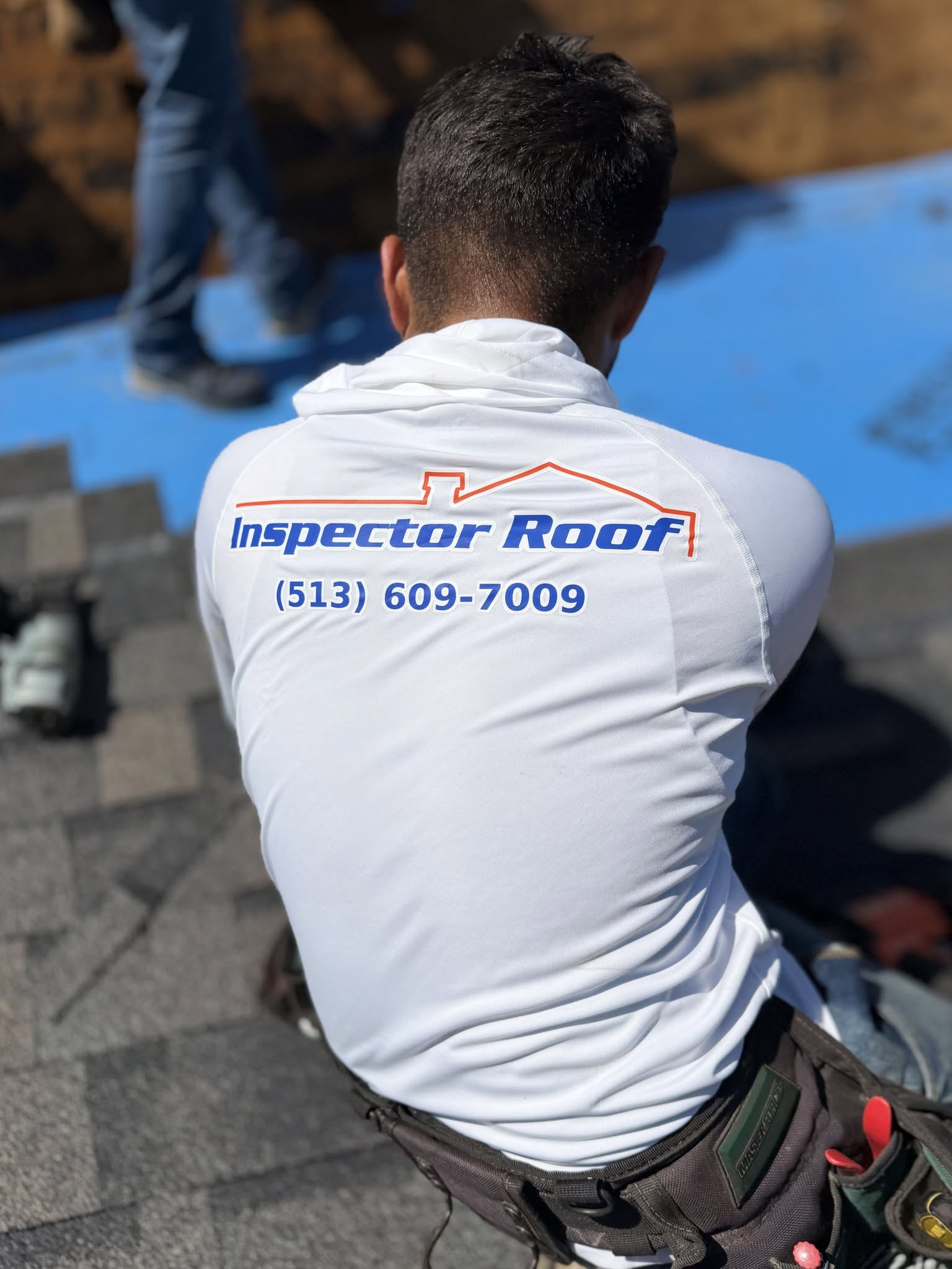 Inspector Roof branded work shirt